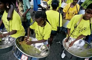 Images Dated 29th August 2008: Steel band festival