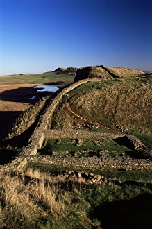 Stone Wall Prints: Steelrigg east to Craglough, Roman Wall, Hadrians Wall, UNESCO World Heritage Site