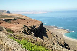 Wonderful Prints: Steep coastal cliffs, Risco de Famara