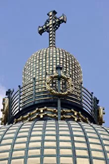Images Dated 2nd April 2010: Am Steinhof church dome, Vienna, Austria, Europe