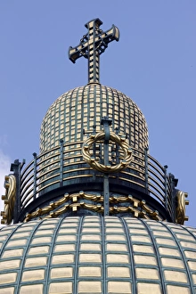 Images Dated 2nd April 2010: Am Steinhof church dome, Vienna, Austria, Europe