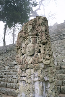 Carve Prints: Stela N and Temple of Inscriptions