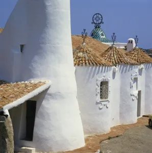 Costa Smeralda Prints: Stella Maris church, Porto Cervo, Costa Smeralda, Sardinia, Italy, Europe