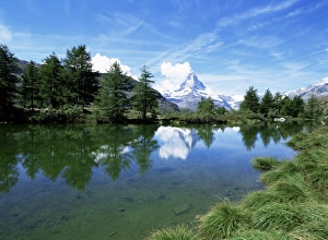 Stellisee and Matterhorn