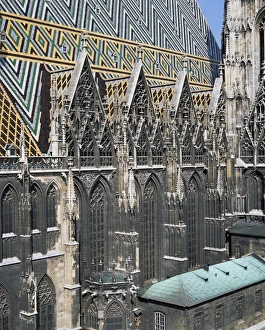 Stephansdom Prints: Stephansdom (Cathedral of St. Stephen), Vienna, Austria, Europe