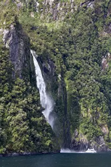 Spectacular Prints: Sterling Falls in Milford Sound