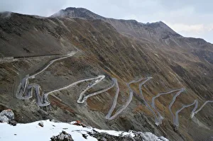Craggy Prints: Stilfser Joch (Passo Stelvio), Suedtirol, Italy, Europe