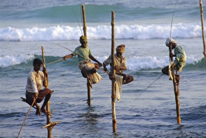 Wearing Prints: Stilt fishermen