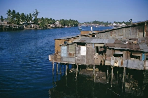 Stilt Prints: Stilt houses over the harbour