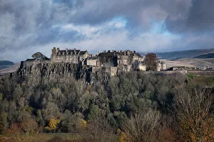 Stirling Prints: Stirling Castle in autumn, Stirling, Stirlingshire, Scotland, United Kingdom, Europe