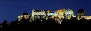 Glowing Gallery: Stirling Castle at night