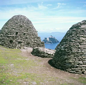 Bee Hive Prints: Stone beehive huts
