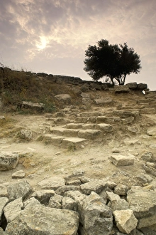 Hellenic Prints: Stone carriage ramp from Homeric period