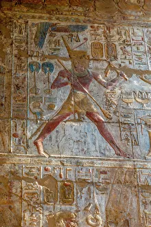 Hieroglyph Prints: Stone Carvings at Luxor Temple