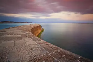 Atmospheric Prints: The stone Cobb or harbour wall