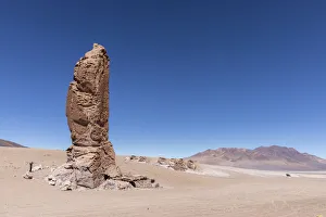 Barren Prints: Stone formation at Salar de Tara y Aguas Calientes I, Los Flamencos National Reserve