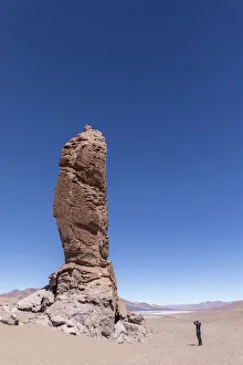 Stone formation at Salar de Tara y Aguas Calientes I, Los Flamencos National Reserve