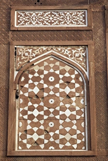 Geometric Design Prints: Stone inlay detail found inside and outside the tomb