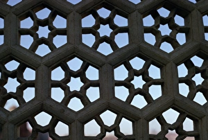 Detail of stone screen