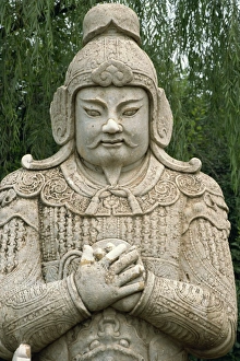 Stone statue along the Divine Road, Ming Tombs, UNESCO World Heritage Site Stone statue along the Divine Road, Ming Tombs, UNESCO World Heritage Site