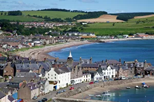 Day Time Prints: Stonehaven Bay and Quayside from Harbour View