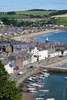 Day Time Prints: Stonehaven Harbour from Harbour View