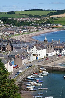 Quay Collection: Stonehaven Harbour from Harbour View, Stonehaven, Aberdeenshire, Scotland, United Kingdom, Europe