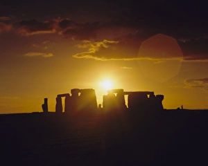 Stonehenge, Ancient ruins, Wiltshire, England, UK, Europe