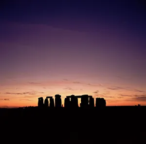 Stonehenge at sunset, UNESCO World Heritage Site, Wiltshire, England, United Kingdom Stonehenge at sunset, UNESCO World Heritage Site, Wiltshire, England, United Kingdom