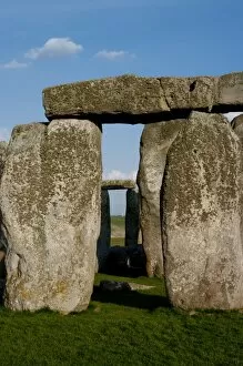 Images Dated 6th April 2009: Stonehenge, UNESCO World Heritage Site, Wiltshire, England, United Kingdom, Europe