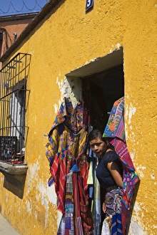 Images Dated 27th February 2008: Store, Antigua City, Guatemala, Central America