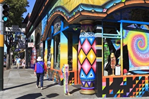 San Francisco Prints: Store in Haight-Ashbury District