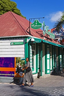 Philipsburg Prints: Store on Front Street, Philipsburg, St