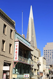 Chinatown Prints: Stores in Chinatown, San Francisco, California, United States of America, North America