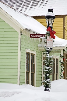 Street Sign Prints: Stores in downtown Breckenridge
