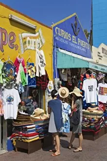 Images Dated 22nd July 2007: Stores, Ensenada City, Baja California, Mexico, North America