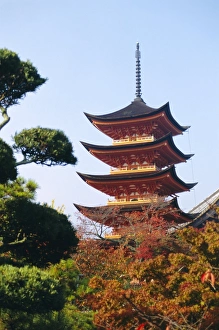 Five storey pagoda