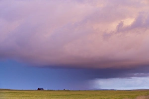 Images Dated 17th August 2009: A storm near Hella in the south-west of Iceland (Sudurland), Iceland, Polar Regions