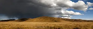 Meteorological Prints: Stormy sky over rangelands on the edge of the Tibetan Plateau in Sichuan Province
