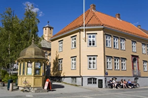 Images Dated 21st July 2008: Stortorget (Main Square), Tromso City, Troms County, Norway, Scandinavia, Europe