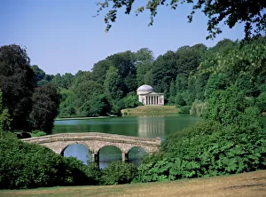 Wiltshire Prints: Stourhead, Wiltshire, England, United Kingdom, Europe