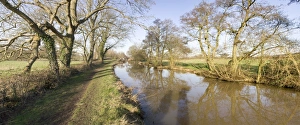 Images Dated 12th February 2008: The Stratford upon Avon canal, Preston Bagot, Warwickshire, England, United Kingdom