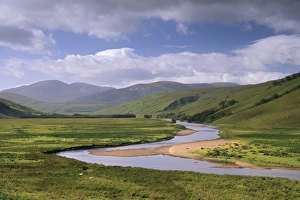Sutherland Prints: Strath More valley