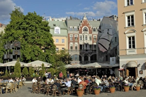 Riga Prints: Street cafe