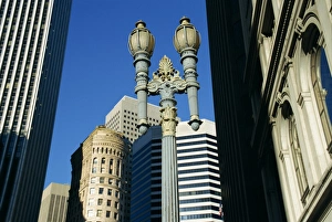 Lamps Prints: Street lamp and assorted architecture