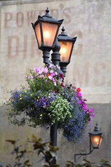 Images Dated 1st August 2006: Street Lamps, Kilkenny City, County Kilkenny, Leinster, Republic of Ireland, Europe