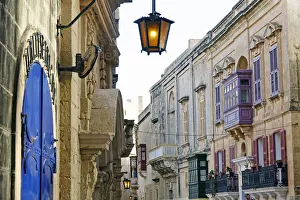 Paving Stone Prints: Street in Mdina (The Silent City), Malta, Europe