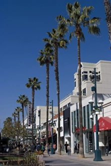 Crowd Prints: Third Street Promenade, Santa Monica, California, United States of America, North America