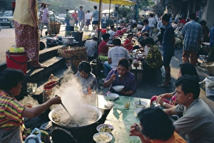Street side restaurant