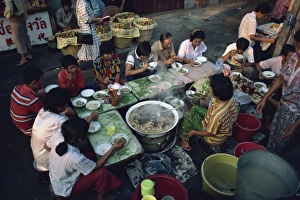 Food Stall Prints: Street restaurant